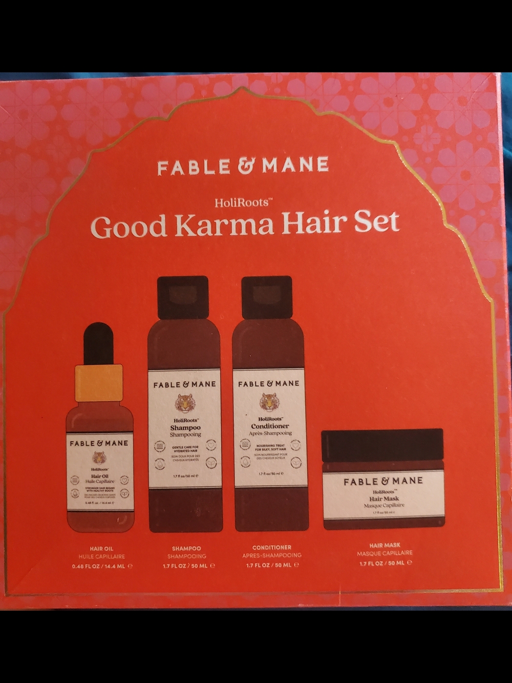 Fable & Mane Good Karma Hair Set — Red